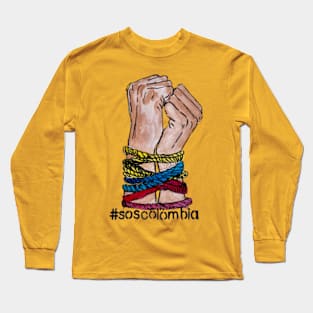 #soscolombia v2 Long Sleeve T-Shirt